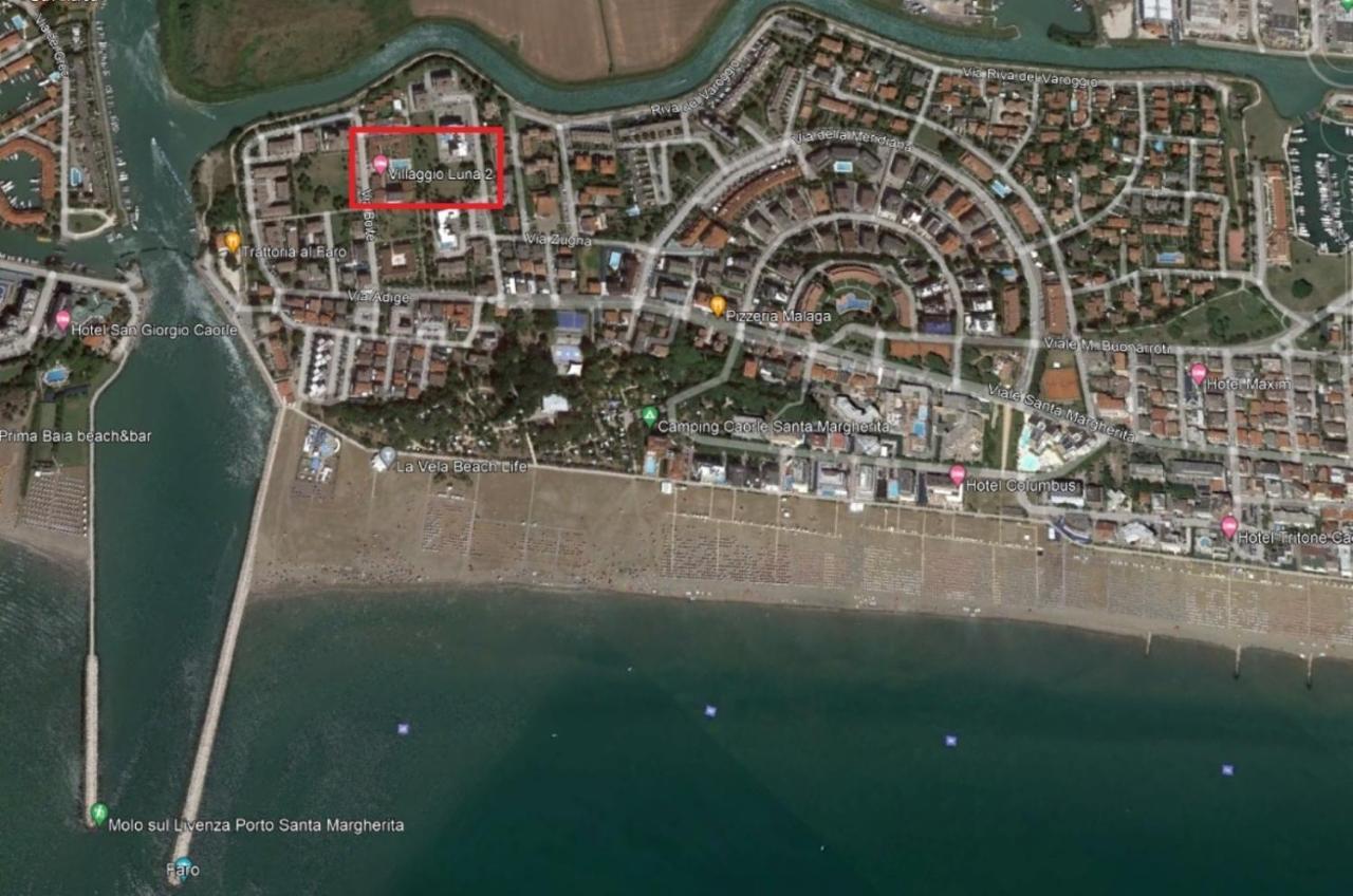 Apartment Caorle De Lux Swimming Pool, Parking, Garden 外观 照片